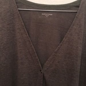 Eileen Fischer size M linen button up